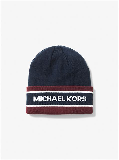 beanie michael kors|michael kors beanie and scarf.